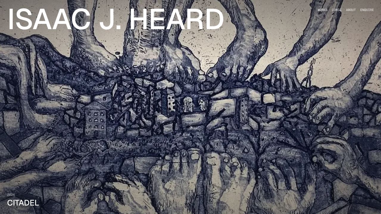 Isaac J Heard’s artwork portfolio